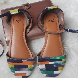 gap multi color bailarina  girl shoes